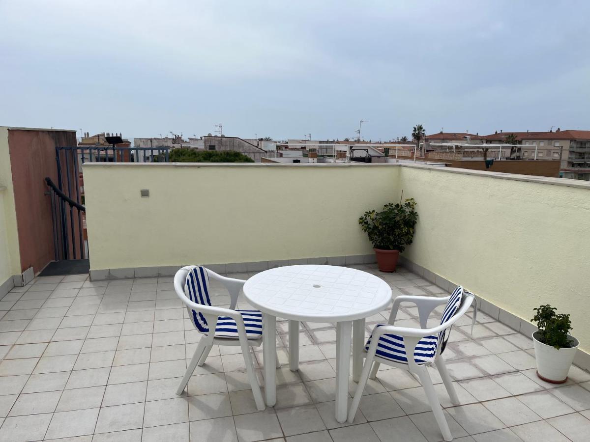 Appartamento Atico En Cubelles Playa Esterno foto